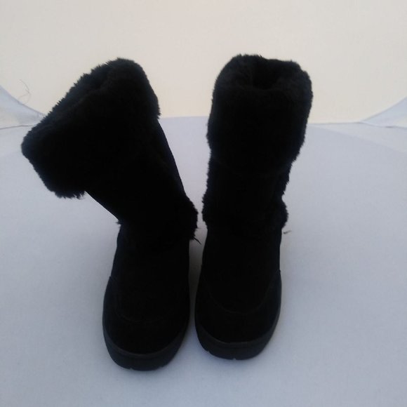 Style & Co Black Witty Cold Weather Boot - Picture 1 of 11